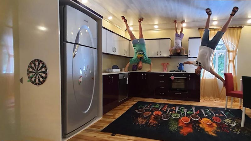 upside down villa