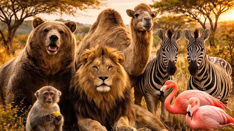 antalya lion park zoo